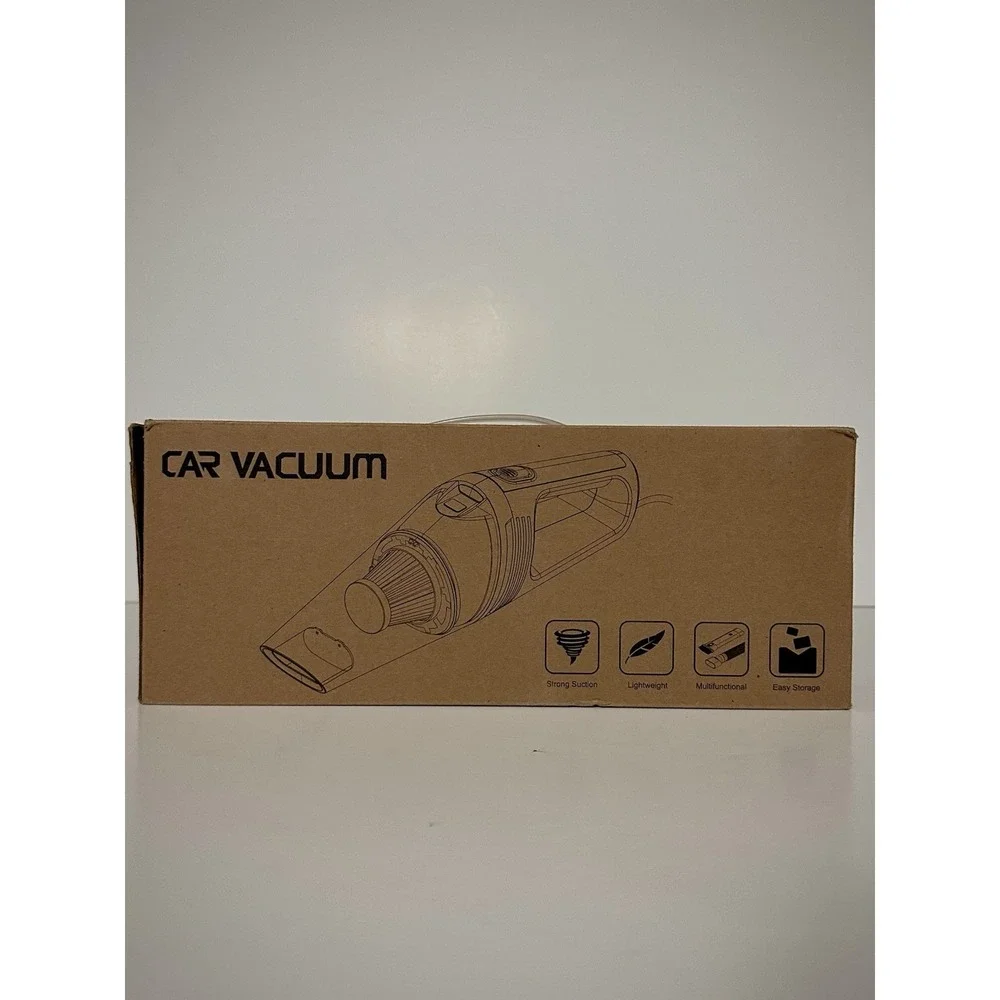 Car Vacuum, Portable Car Vacuum Cleaner, Handheld Vacuum, Small, 16.4Ft Corded